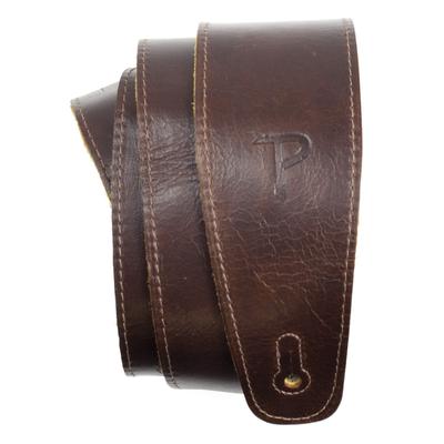 Кожаный гитарный ремень, регулируемый для гитары, сделано в Канаде Chocolate Perri's Ltd. - - - Акустическая/Басовая/Электрическая - (АФР25-6875) -