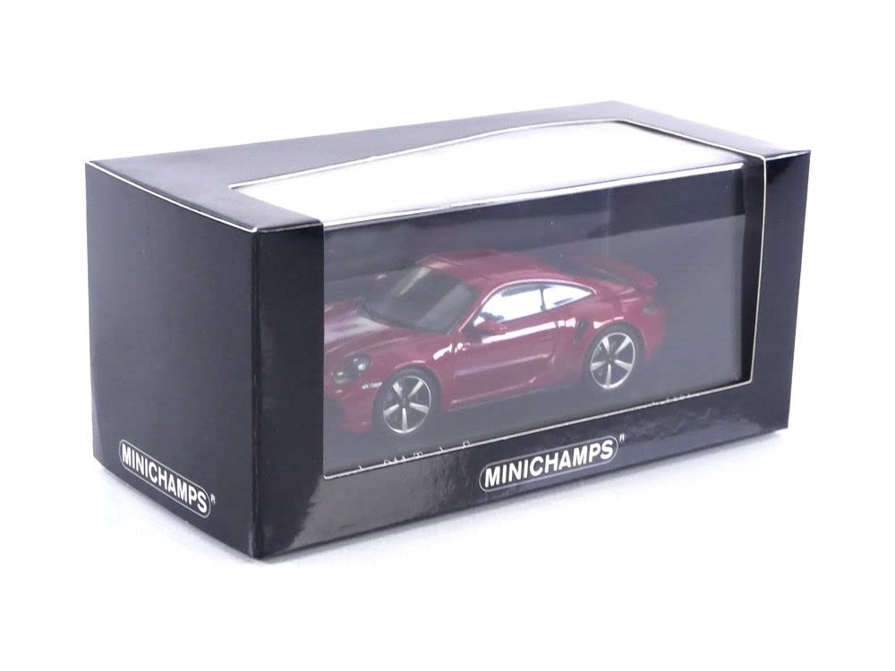 Minichamps Porsche 911 Turbo S 2020 Красный 1/43 (992)