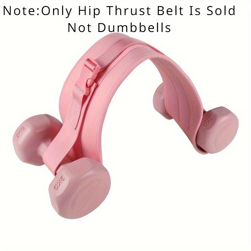 1pc Hip Thrust Belt, Dumbbell Exercise Belt, Lumbar Weight Training Belt for Squatting, Fitness, Dumbbell Non-Slip Support