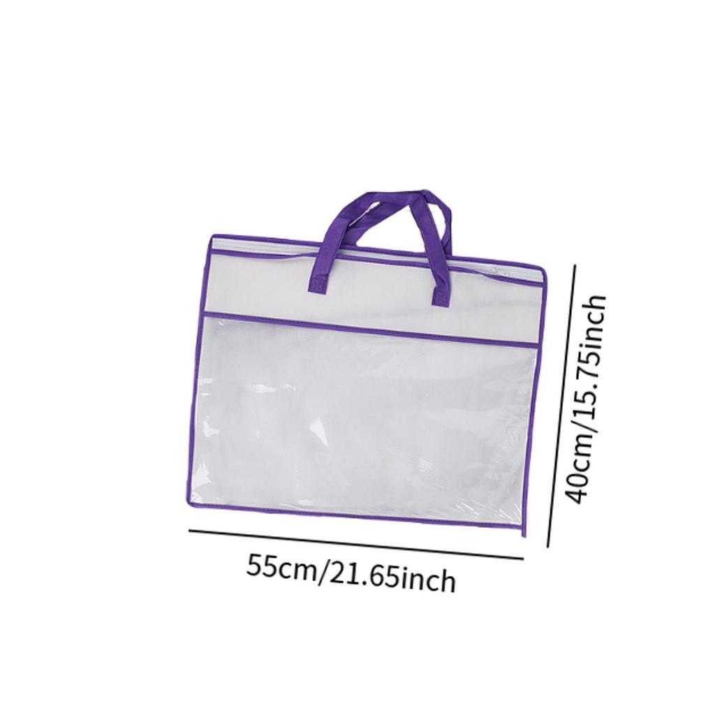 Closet Organizer Large Clear Blanket Storage Bag for Sheet Duvet Bedding