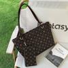 Large Capacity Shoulder Bag Two-piece Set L2025 New Women's Bag Ladies Handbag European Tote Bag Women's