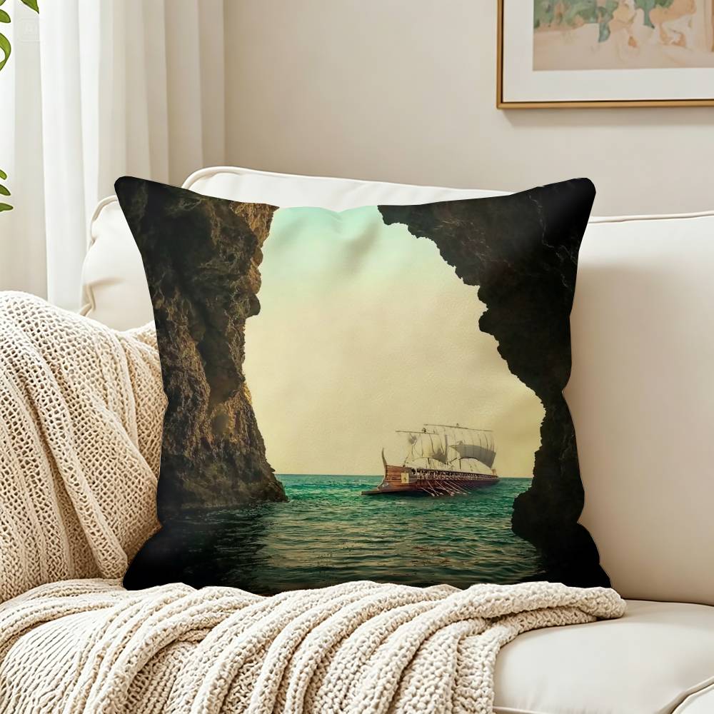 The Movie OOdyssey Customizable Square Cushion Cover Double Sided Print Pillow Case