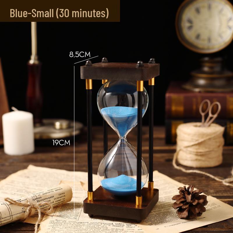 Ретро Креативное Песочные Часы Орнамент для Детей – 30/60 Минут, Защита от Падения Дизайн с Быстротекучим Песком