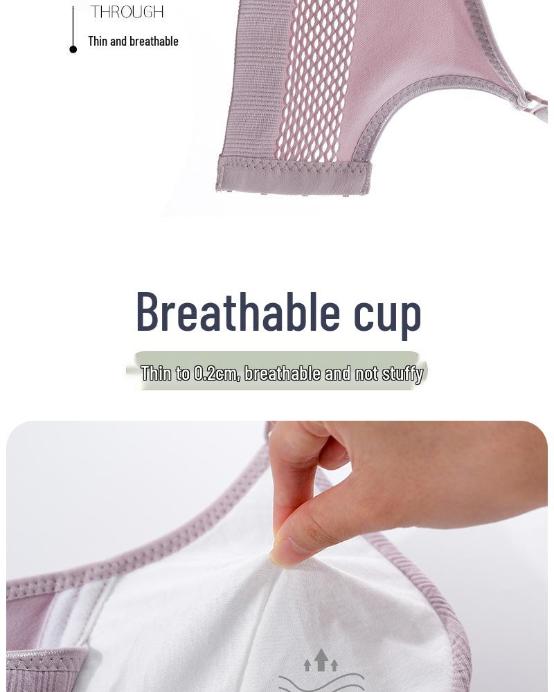 Бюстгальтер для беременных: Защита от провисания, Полная поддержка, Застежка спереди, Подкладка из чистого хлопка, Тонкий дизайн для беременности и кормления грудью.