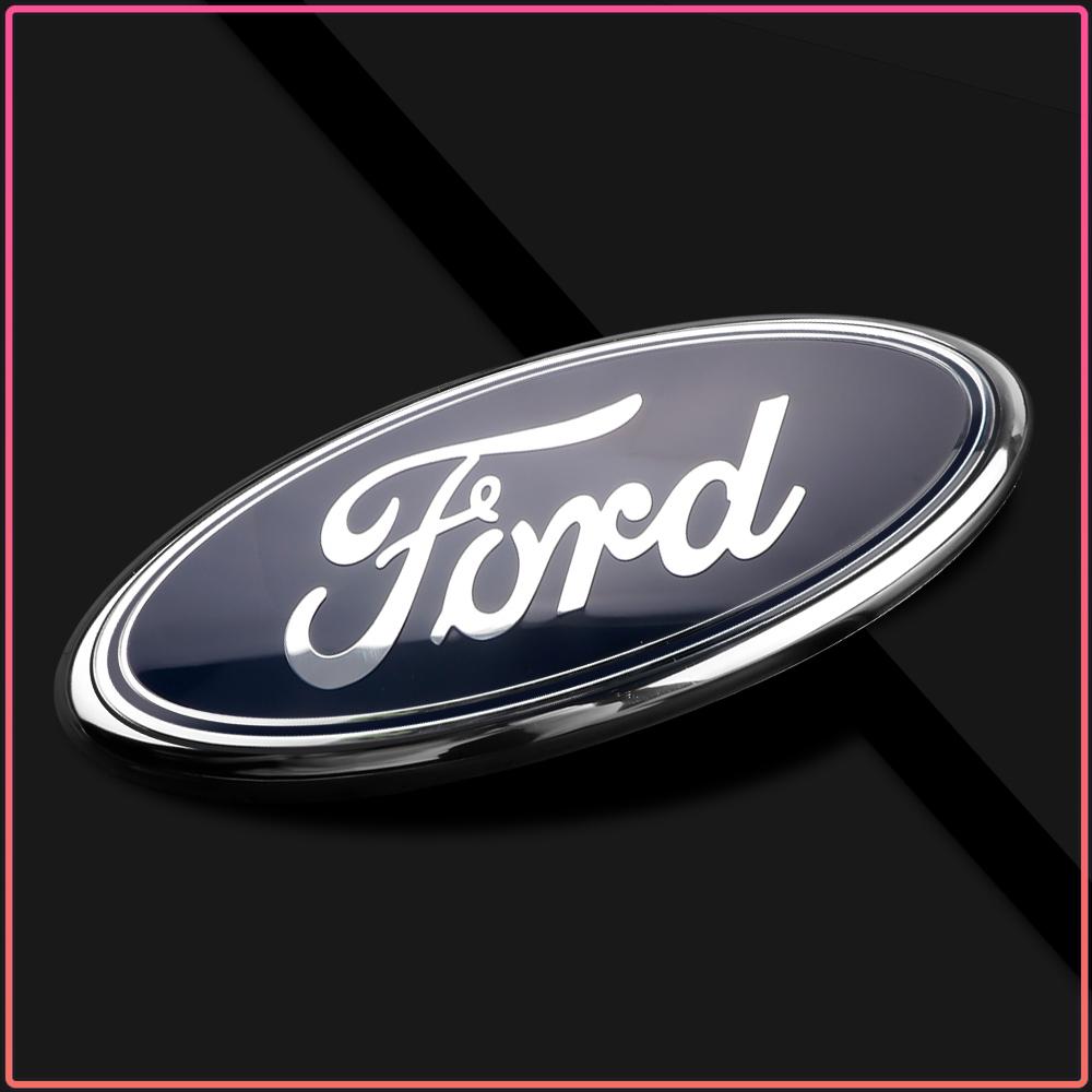 11,5x4,5 см Логотип автомобиля для Ford Ranger Escape Mondeo Fusion Fiesta Kuga Edge Focus Mustang Наклейка-эмблема на задний багажник Аксессуары
