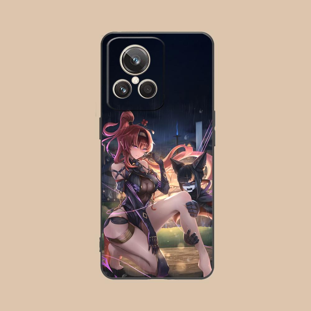 Чехол для мобильного телефона Wuthering Waves Yinlin для Realme 15 14 13 12 11 10 9 Pro Plus T i Lite 5G Цветная печать Чехол Чехол