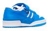 adidas Оригинальные FORUM Искусственная кожа Устойчивые к истиранию Низкие кеды для скейтборда Синие Белые Унисекс GX9697