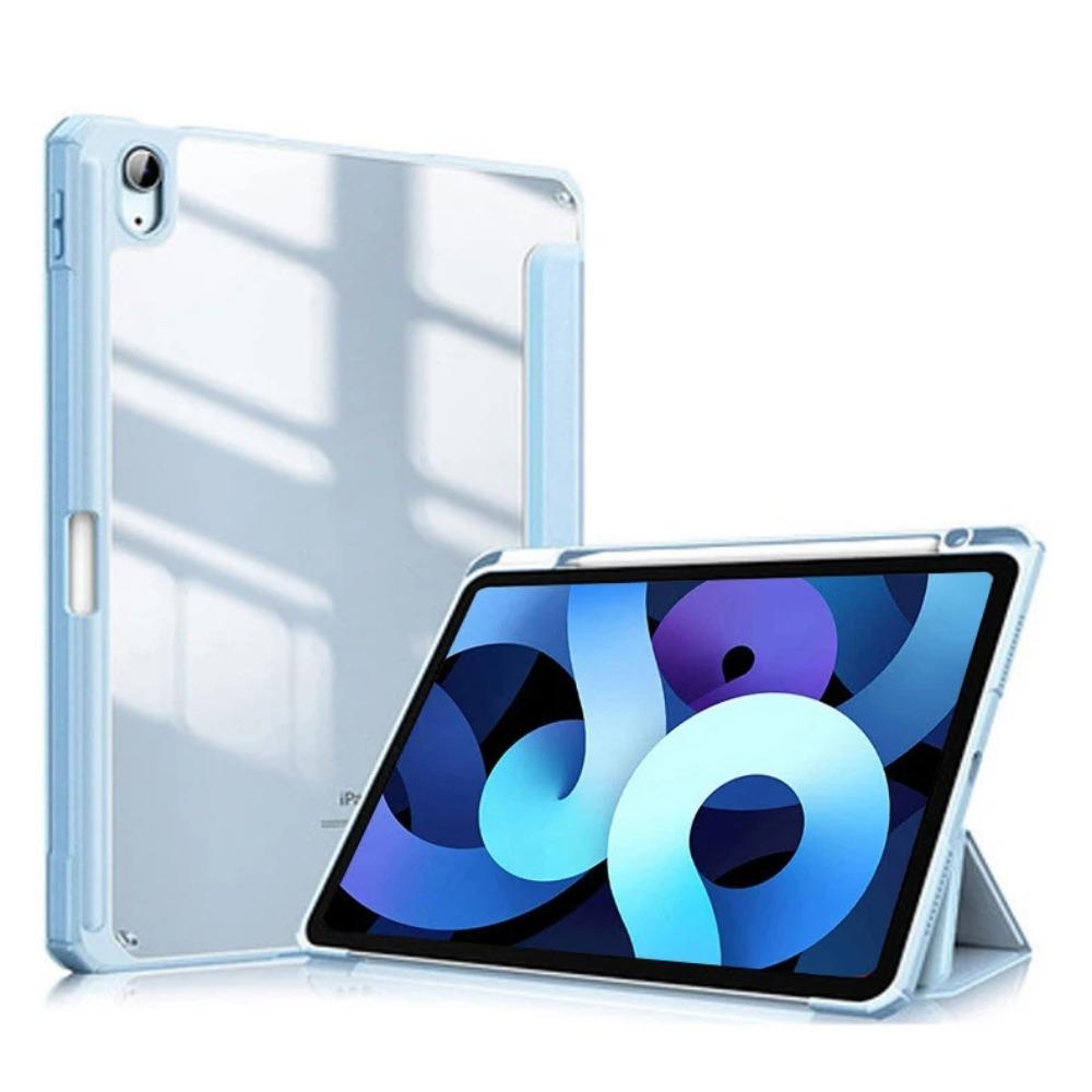 Smart Leather Case for IPad Air 5 4 10.9 Case 10th 2022 10.2 8th 9th 7th 9.7 Generation Silicon Cover for IPad 12 Pro 11 Mini 6 4 3 2 Shockproof Case