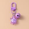 Cute Resin Simulated Tortoise Keychain Cartoon Animal Key Ring Pendant for Women Girl Handbag Decor DIY Kid's Jewelry Gift