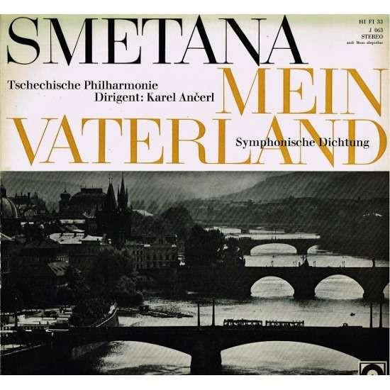 LP Record BEDICH SMETANA THE CZECH PHILHAR Mein Vaterland Symphonische Dicht J063 Deutscher Schal Germany Classical Used