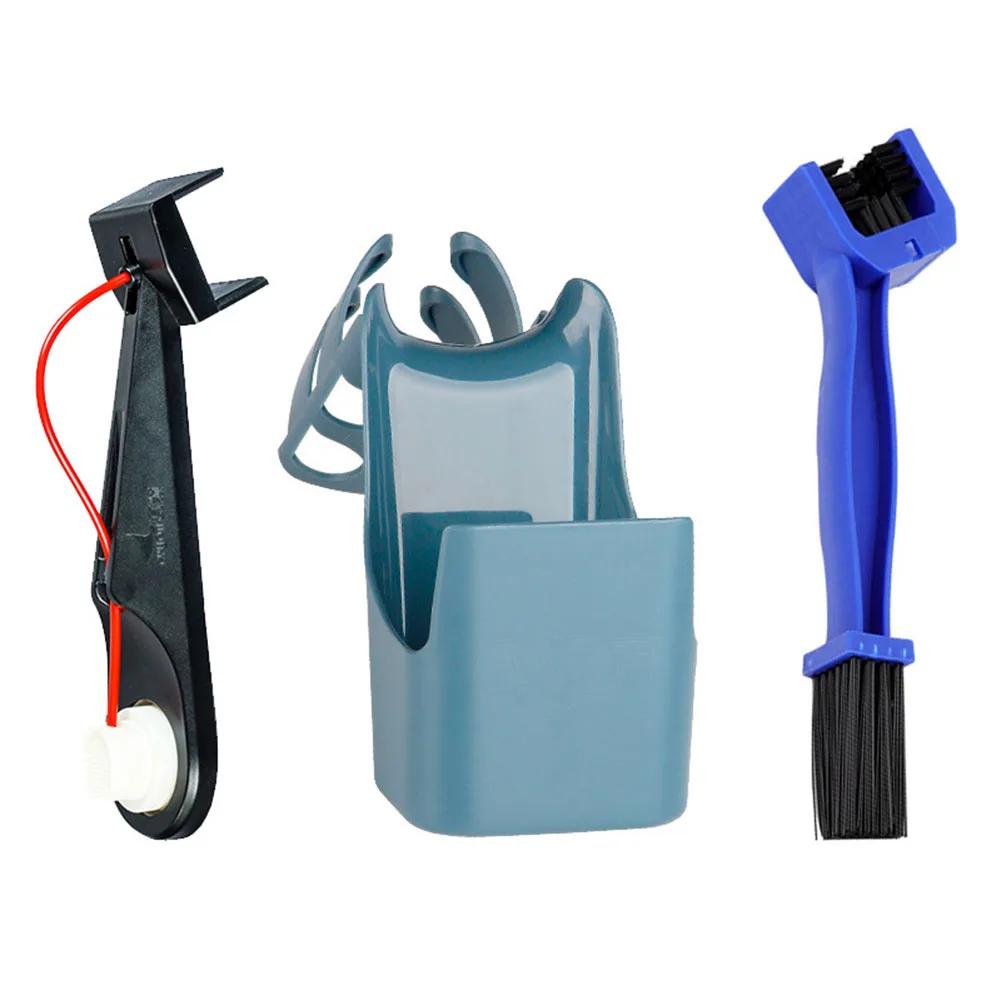 Аппликатор для смазки цепи мотоцикла Брызгозащищенный инструмент для чистки цепи мотоцикла Портативная масленка для цепи мотоцикла для мотоцикла