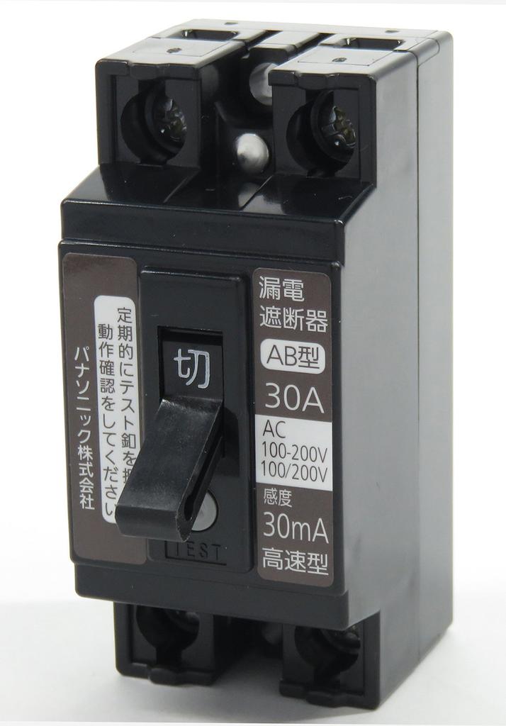 Panasonic Малый выключатель утечки на землю 2P2E с 30A 30mA BJS3032N OC
