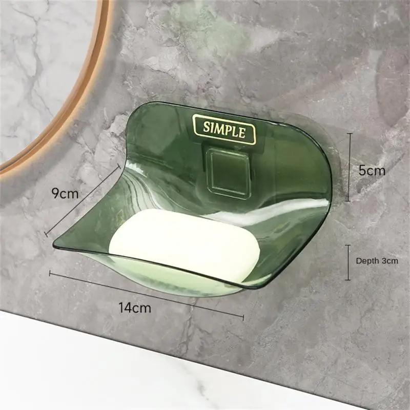 Мыльница без сверления настенная держатель для мыла мыльница для губки аксессуары для ванной комнаты мыльницы самоклеящаяся