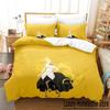 Комплект постельного белья Monster Musume Single Twin Full Queen King Size Bed Set Adult Kids Bedroom Duvet Cover Sets 3D Anime Bed Sheet Set