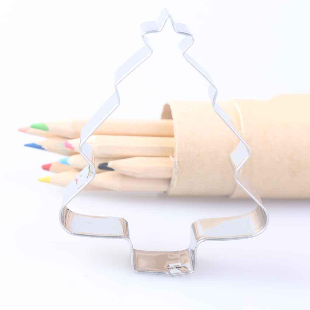 Формочка для печенья в виде рождественской елки из нержавеющей стали, форма для печенья, инструмент для выпечки тортов ARI