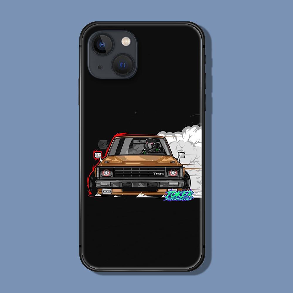 Чехол для телефона Drift Japanese Car Phone Cover Coque для iPhone Xiaomi Mi Samsung Galaxy Redmi Note AS 11 12 13 14 15 22 23 24 5G Pro Plus Max Fe Ultra