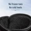 Men's Non-Slip Winter Snow Boots: Thick, Warm, Short Tube, Ideal for Ice Fishing.
