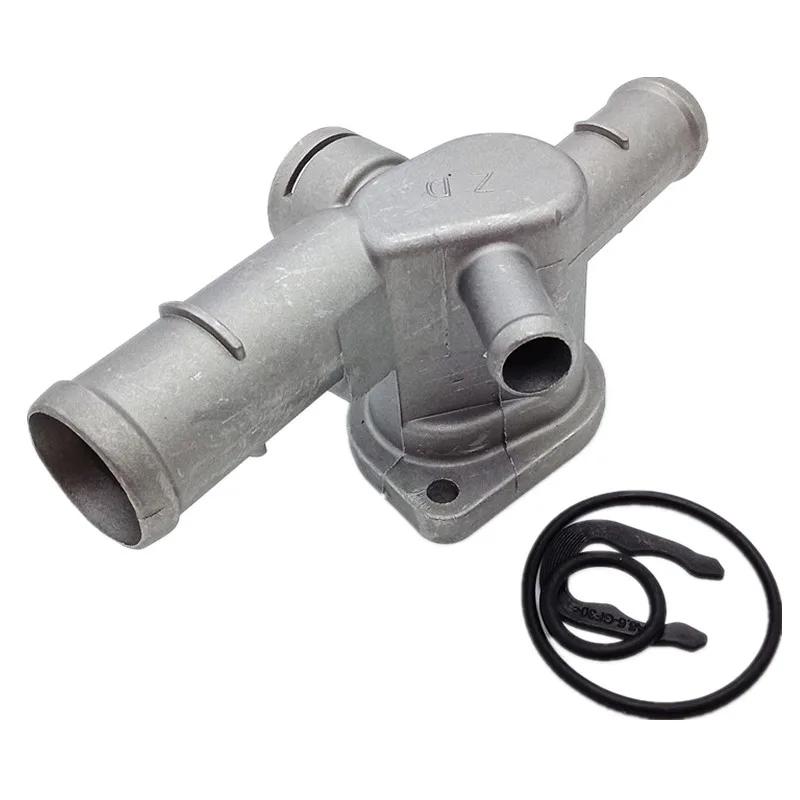 Aluminum Cooling Hose With Tee Joint For Water Pipe 06A121133 For VW Bora POLO 1.6T Touran Skoda Octavia 2.0T 06A 121 133