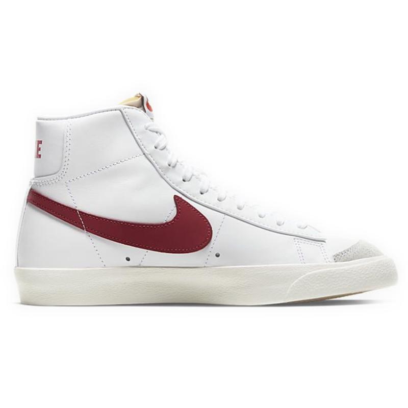 Nike Blazer 77 Vintage Mid White Worn Brick Women's Sneakers Skateboard Shoes CZ1055-102