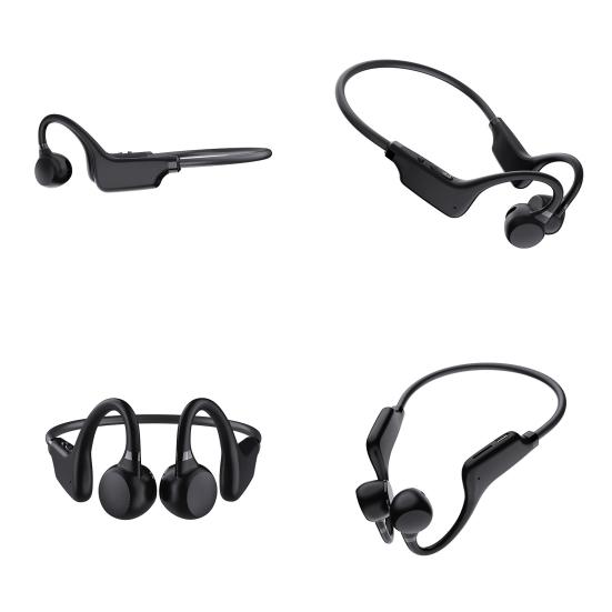 Наушники с костной проводимостью Беспроводные Открытые Earbuds Водонепроницаемые Легкие Спортивные наушники для ушей для бега На открытом воздухе Тренировки