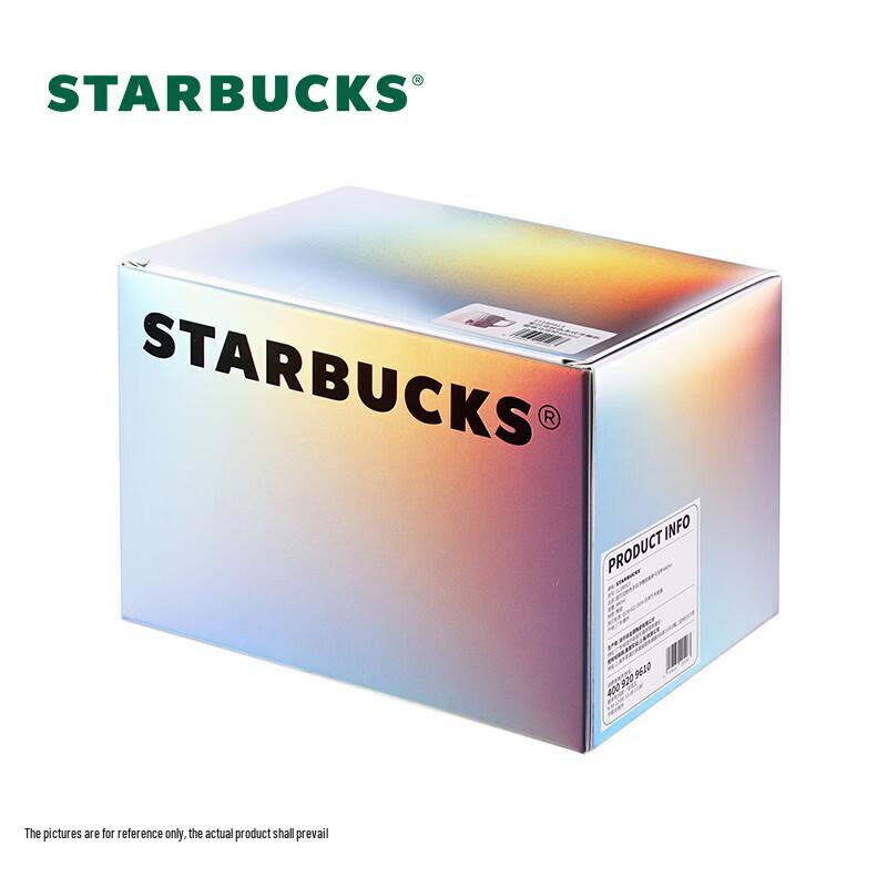 Starbucks Pink Stripe Embossed Badge Ceramic Mug