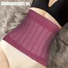 Female Elastic Lower Back Abdomen Waist Warm Band Adhesive Kidney Kidney Protector Wrapped Winter Long Waist Support Belt