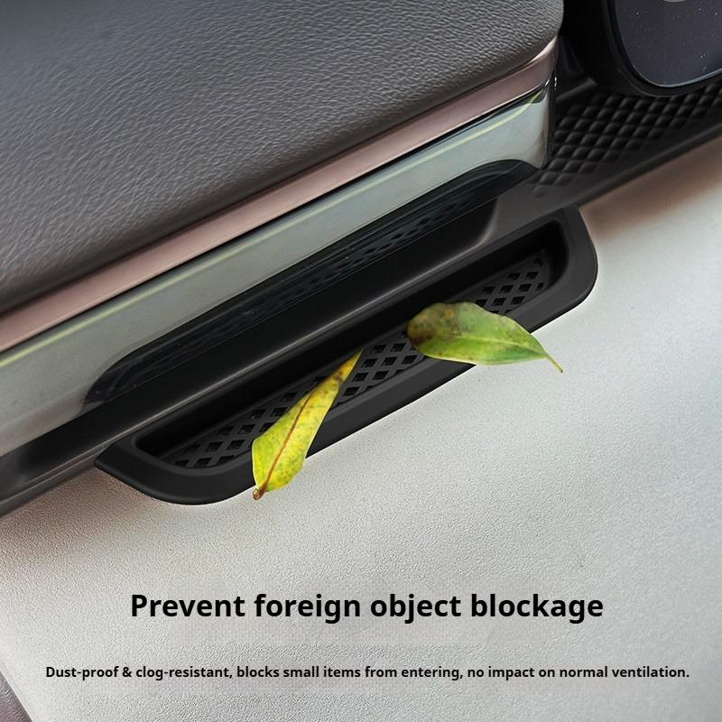 For Zeekr 7X 2025 2026 Car Driver and Passenger Air Vent Covers Car Center Console Dashboard Vent Protective Covers Accessories