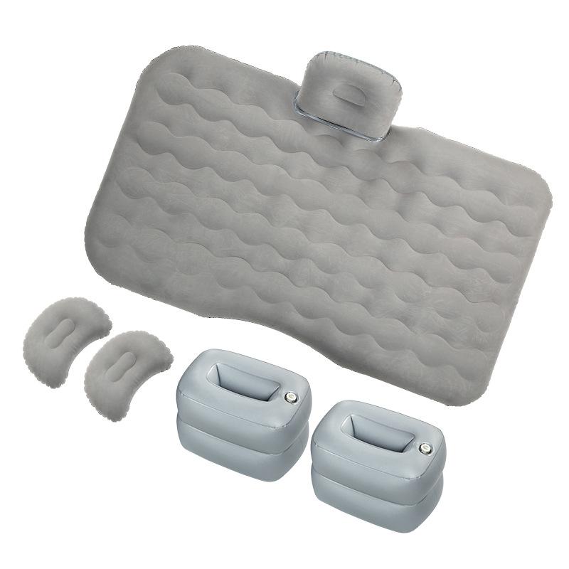 Автомобильная утолщенная раздельная надувная кровать для автомобиля, складная кровать для внедорожника, седана, задняя выхлопная труба, кровать, аксессуары для автомобильной кровати