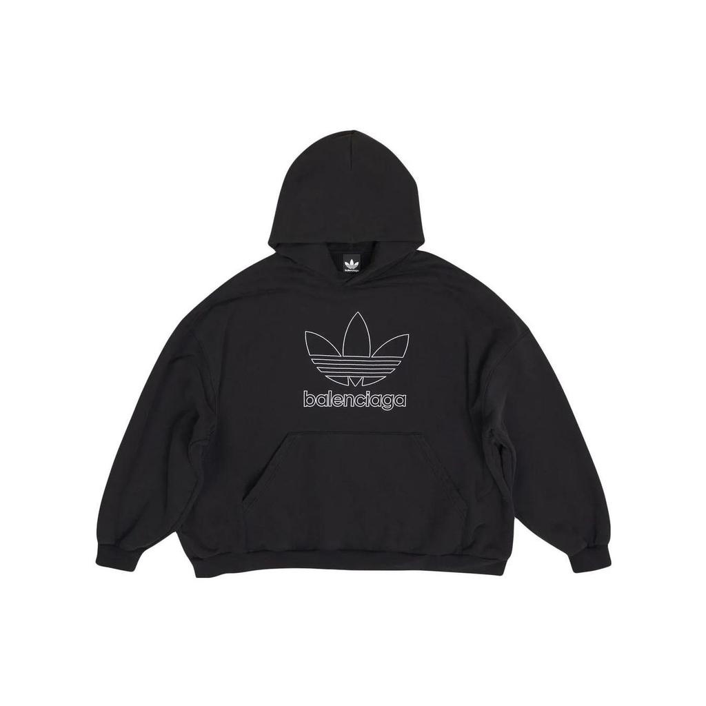 Balenciaga Свитшот Свободный крой Унисекс Черный 712396TNVA91070