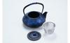 OITOMI Nambu Ironware Gourd Teapot, Lapis Lazuli Blue, 0.5 L, Induction Compatible
