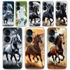 Чехол с изображением животного (лошадь) для Xiaomi 17 Pro Max Poco C85 C65 C71 F8 Ultra M7 M4 Redmi K90 A5 15 15C 5G 13C 12C 10C 4G