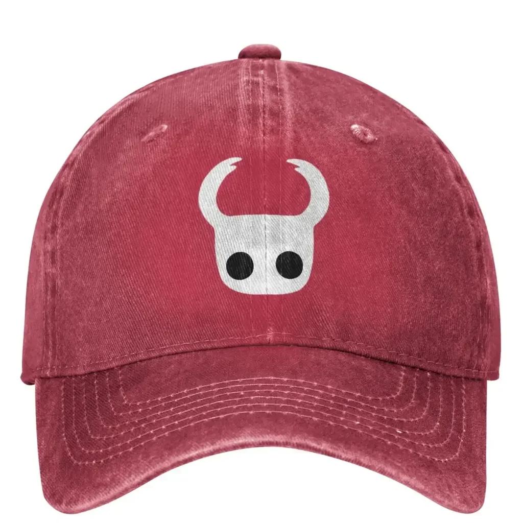 Hollow Knight Mask Face Pattern Game Baseball Cap Fashion Unisex Women Hip Hop Dad Hats Sunscreen Outdoor Sports Baseball Caps Gift