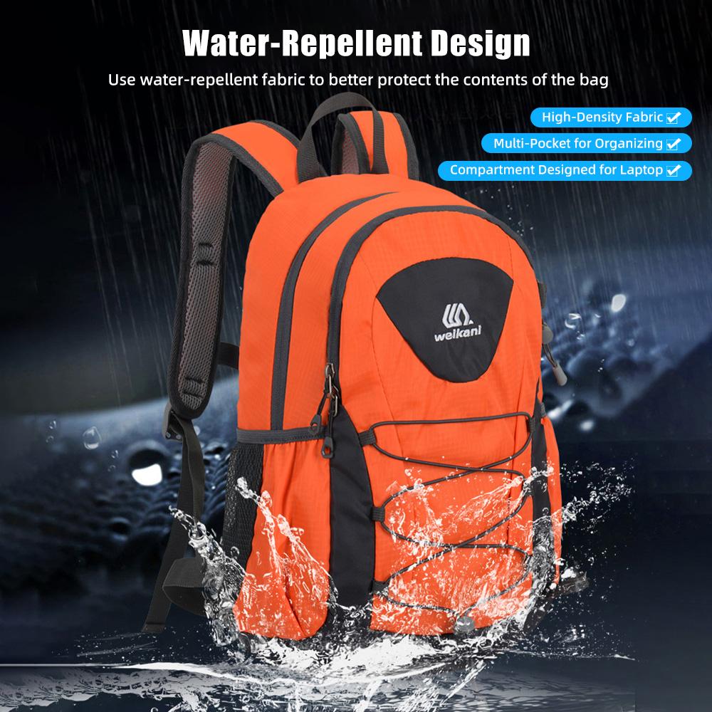 Рюкзак для походов на открытом воздухе, 20 л, водонепроницаемый рюкзак для кемпинга для мужчин и женщин, легкий складной