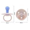 Товары для младенцев контрастного цвета, спиральная силиконовая пустышка, аксессуар для кормления, соска, детская соска