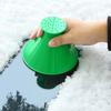 Auto Ice Scrape Funnel Car Window Glass Cleaning Tool Windshield Snow Remove Shovel Cleaning Brush Home Windows Glass Clean Tool