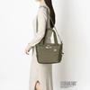CLATHAS x PEANUTS Khaki Boston Bag Women's