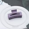 Новые корейские однотонные заколки-крабы для женщин, прочные пластиковые заколки для волос, большой размер, заколка-краб для волос, модные аксессуары для волос
