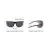 Prada Logo Irregular Shape Sunglasses Men sunglasses Black SPSA02_E1BO_F05S0_C_096