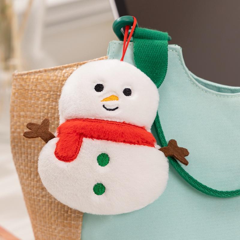 Christmas Series Gingerbread Plush Doll Pendant House Wreath Socks Glove Hat Snowman Tree Plush Toy Christmas Tree Decoration
