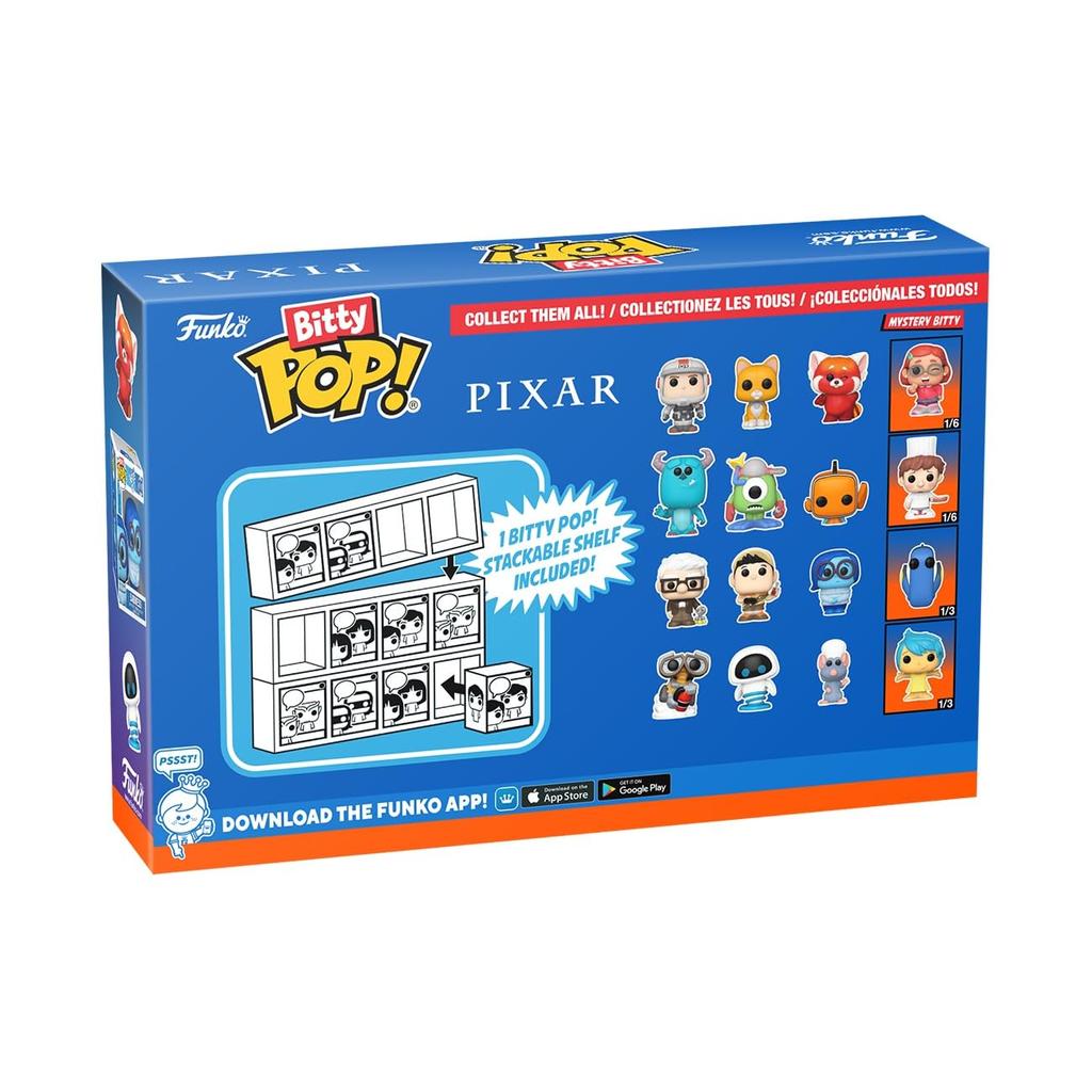 Pixar Toy Story Buzz Lightyear Figure Funko Bitty 4 Pieces SERIES 1 Buzz Lightyear Toy Story Pixar Funko POP! 4-PACK