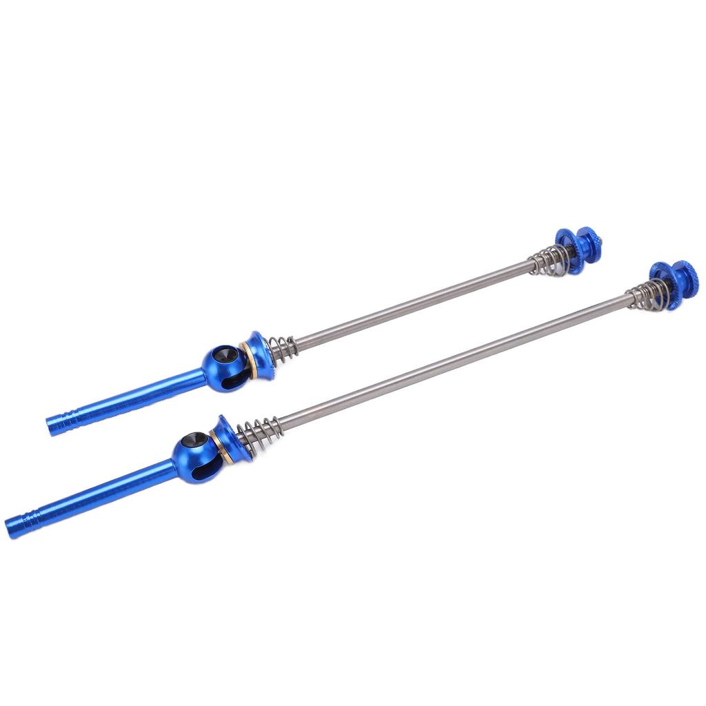 2pcs Trainer Skewer High Strength Save Labour Light Weight Metal Texture Quick Release Lever for