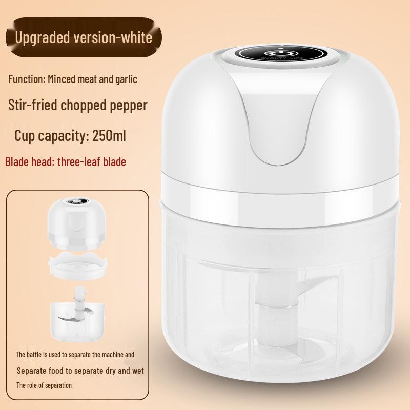 Детский кухонный комбайн: Многофункциональный электрический блендер и мини-измельчитель