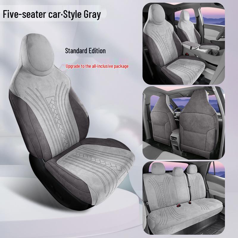 MG4 Car Seat Cover: Ramses Suede, Fits 25 Models, Full-Coverage, All-Season Use