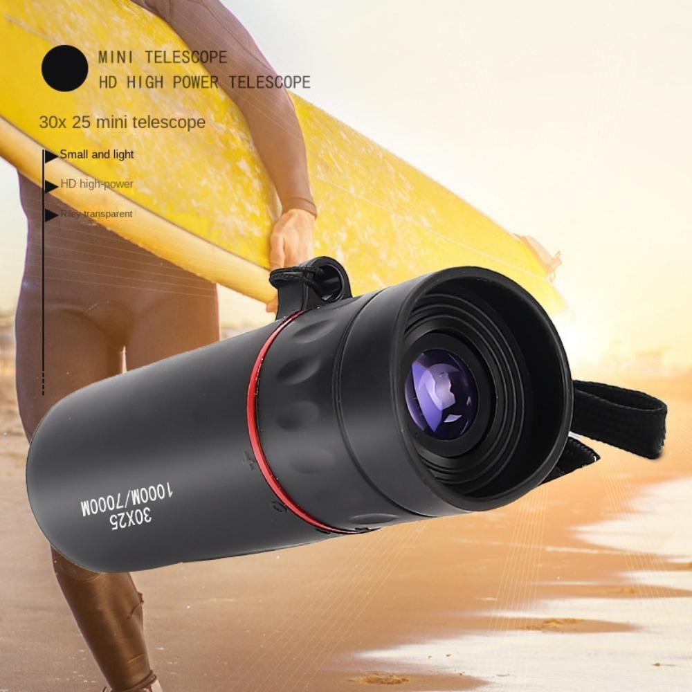 Portable Waterproof 8X Scope High Definition Monocular Telescope High Magnification Mini Telescope