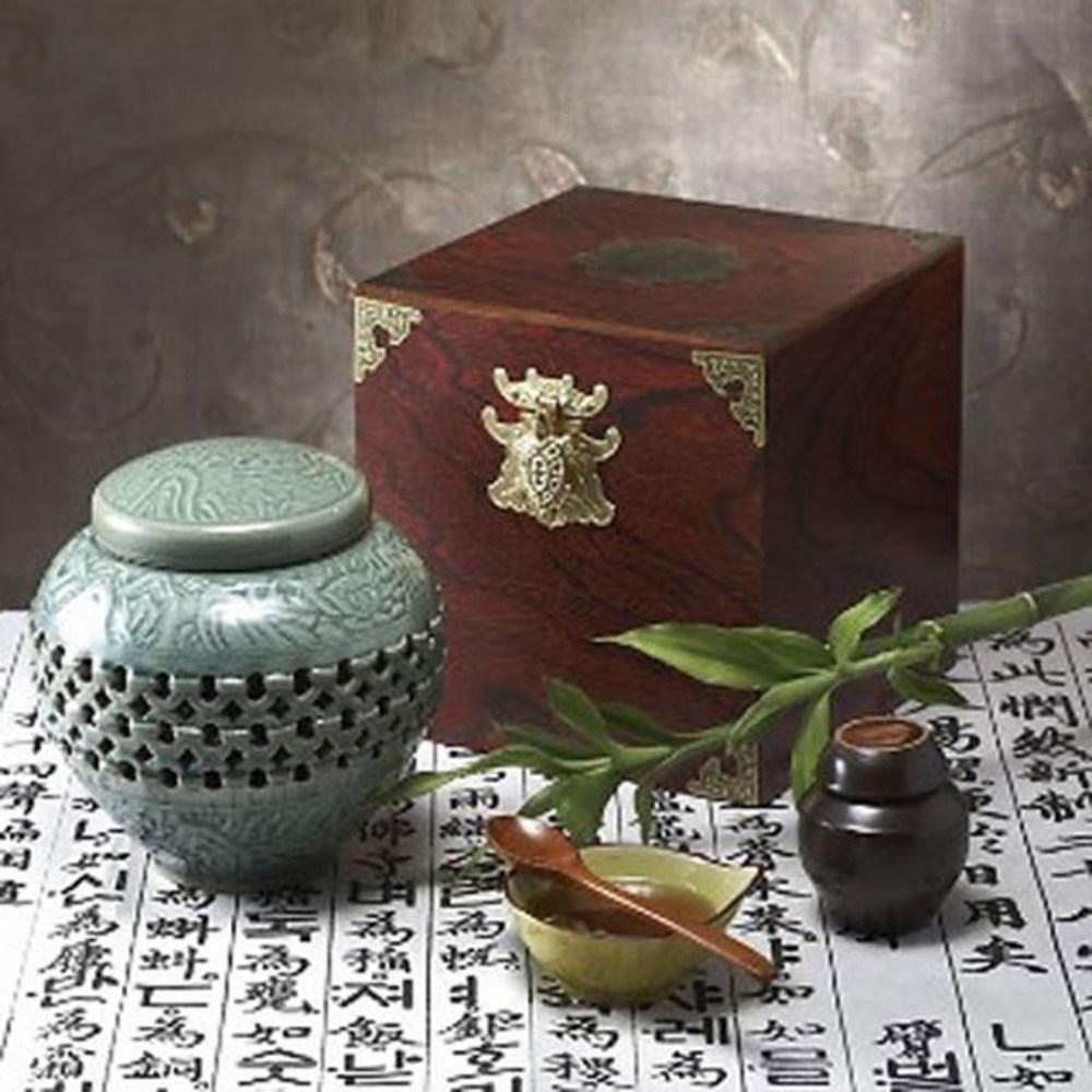 Jirisan Bamsagol Honey Natural Native Honey (Inlaid Celadon Openwork Pottery) 2.4kg 1 pcs 1.2kg 2.4kg