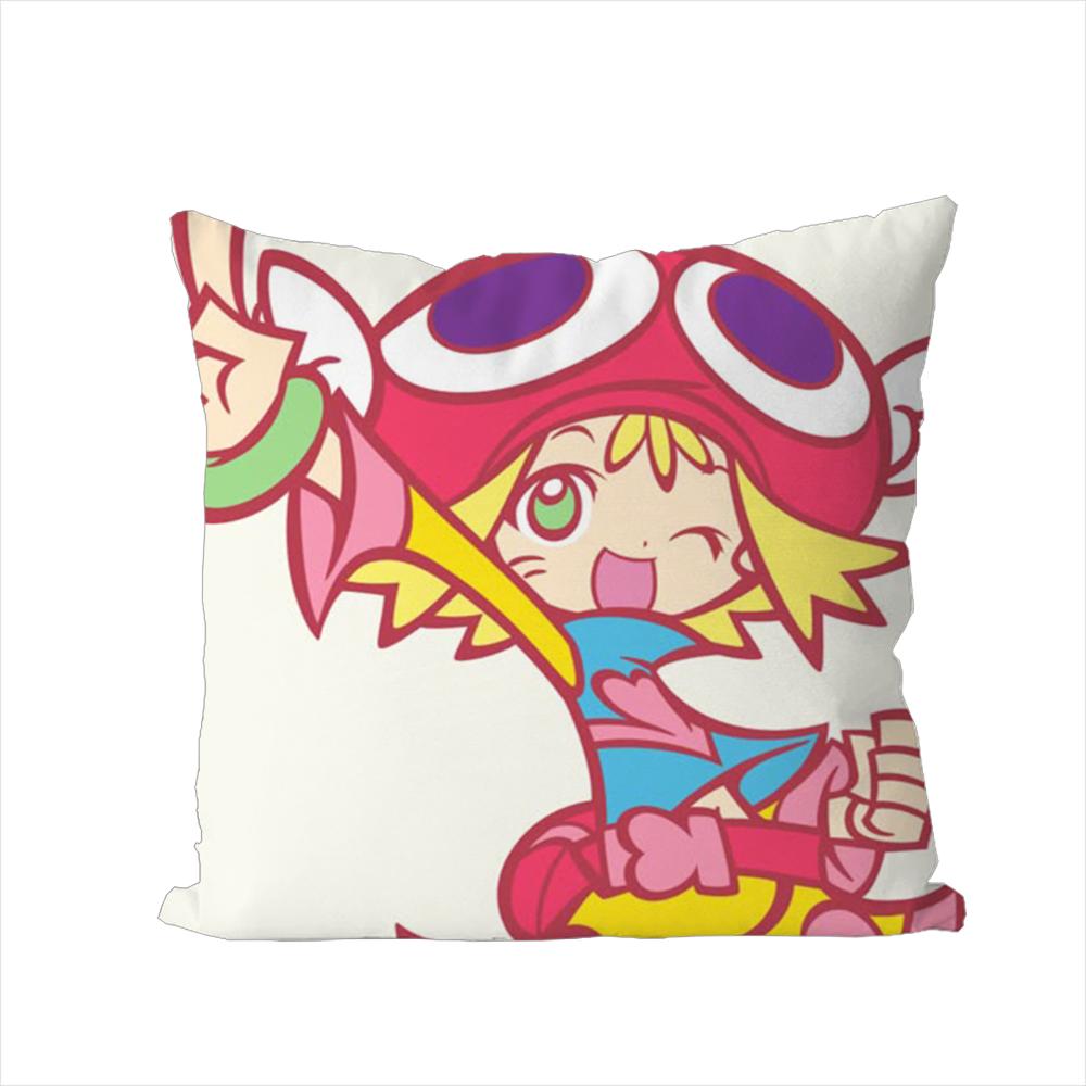 Наволочка Puyo Pop Fever Для Автомобиля Дивана Декоративная Домашняя Двусторонняя Печать Плюшевая Квадратная Подушка-Плед Чехол
