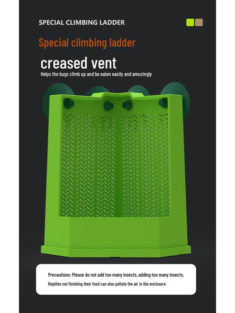 Кормушка для ящериц и гекконов - Подвесная и переносная, имитирует охоту и хищничество в дикой природе
