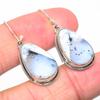 Натуральный дендритовый опал, подарочная серьга из стерлингового серебра 925 пробы, 1,50 дюйма, Q5m09