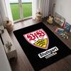Ковер VfB Stuttgart, Коврик под офисное кресло, Придверный коврик, Ковер для гостиной, Прикроватный ковер, Домашний декор