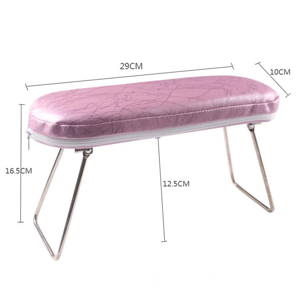 Non-Slip Cushion Manicure Pillow Foldable Holder Nail Art Accessories For Nail Salon